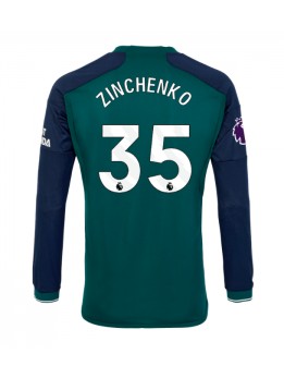 Moški Nogometna dresi replika Arsenal Oleksandr Zinchenko #35 Tretji 2023-24 Dolgi rokav